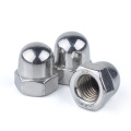 ASTM M8 Stainless Steel SS304 A4 Hex Domed Nut